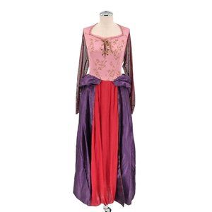 DISNEY HOCUS POCUS Womens Sarah Sanderson Costume Dress Full Length Size Medium